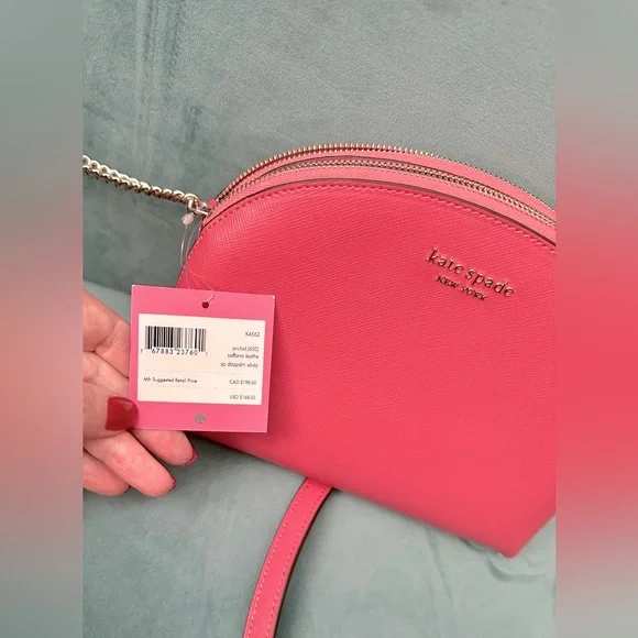 Kate Spade ♠️ Morgan Dual Zip Dome Crossbody - Orchid Pink -lovely bag for day!